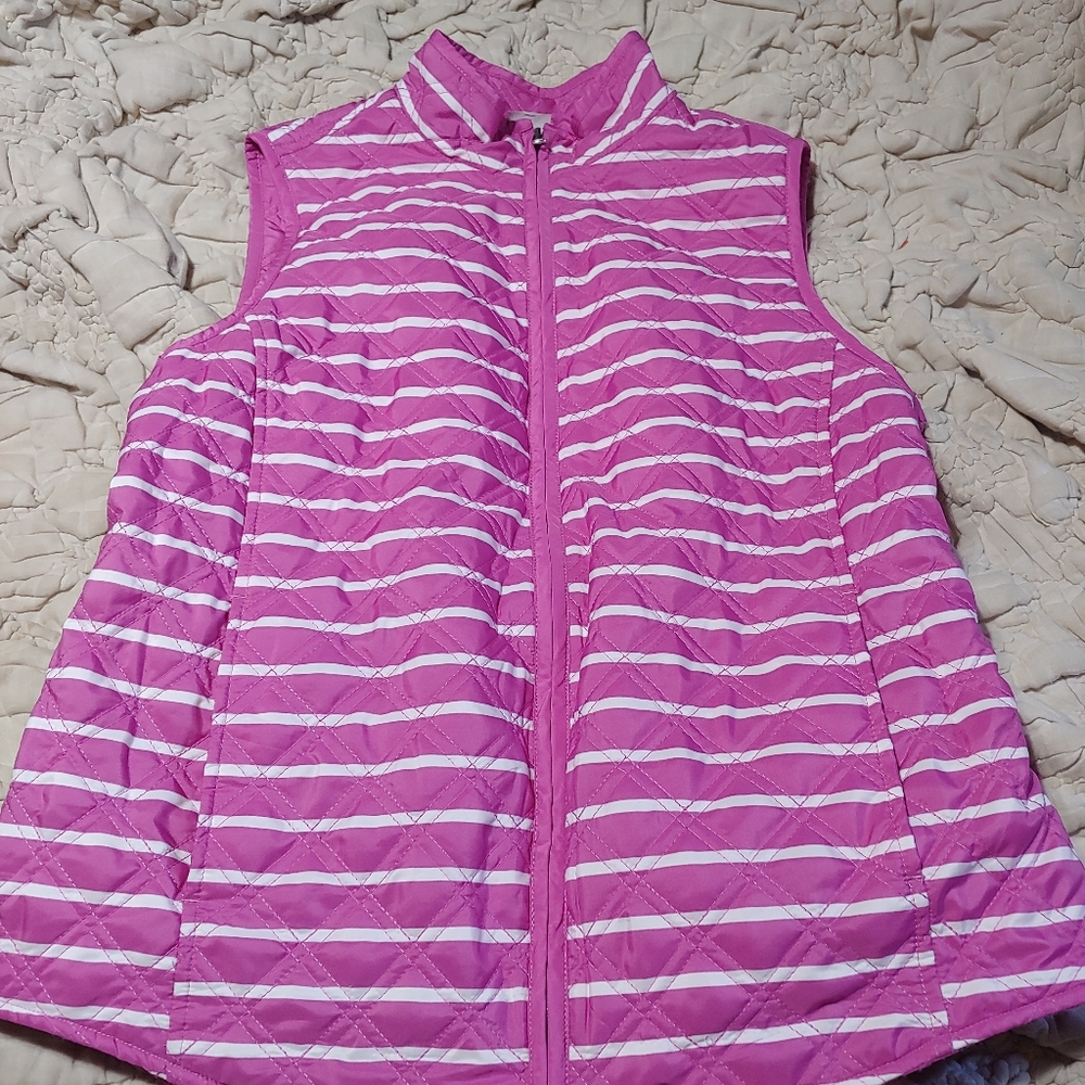 NWOT Croft & Barrow Sz Sm Quilted Vest